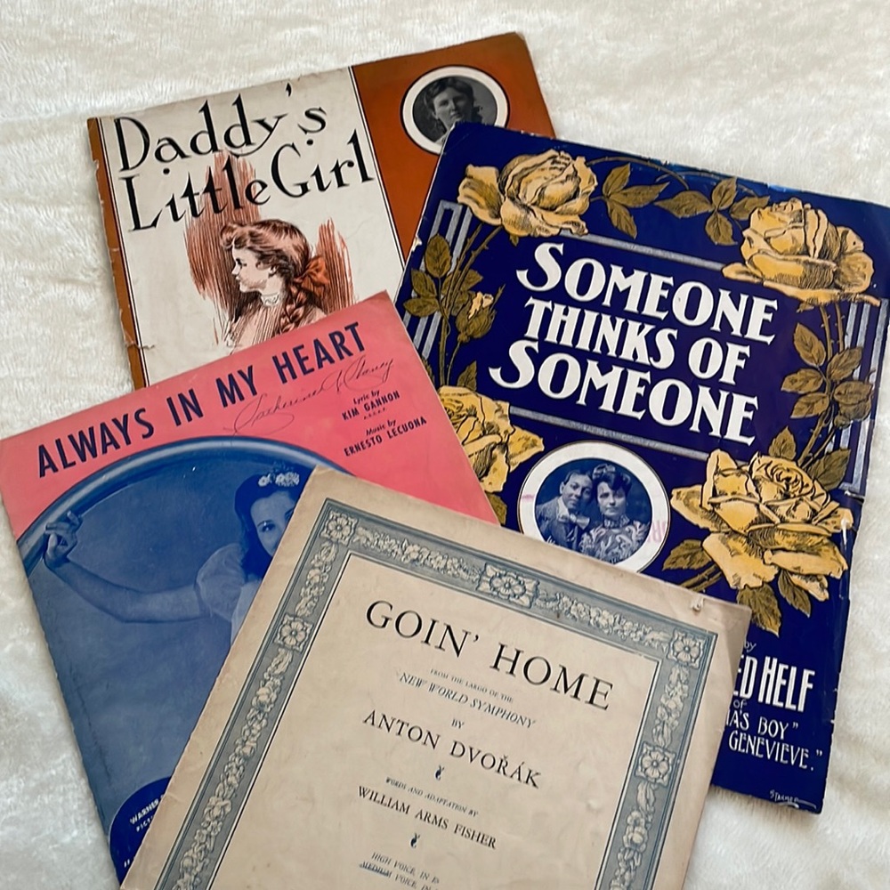 Vintage Sheet Music